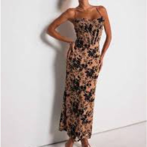 Floral Midi Dress - Picture 1 of 13